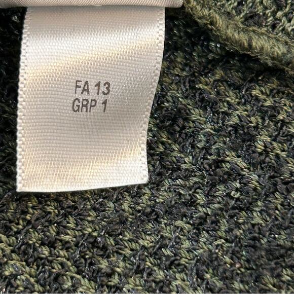 St John Blazer Green Black Jacket Textured Double Breasted Wool Blend Size 6 - Picture 12 of 12